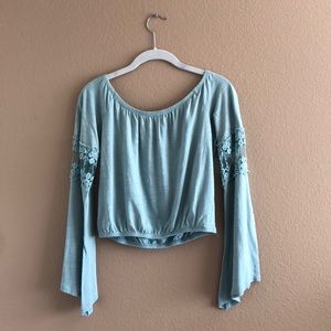 Off the shoulder summer top
